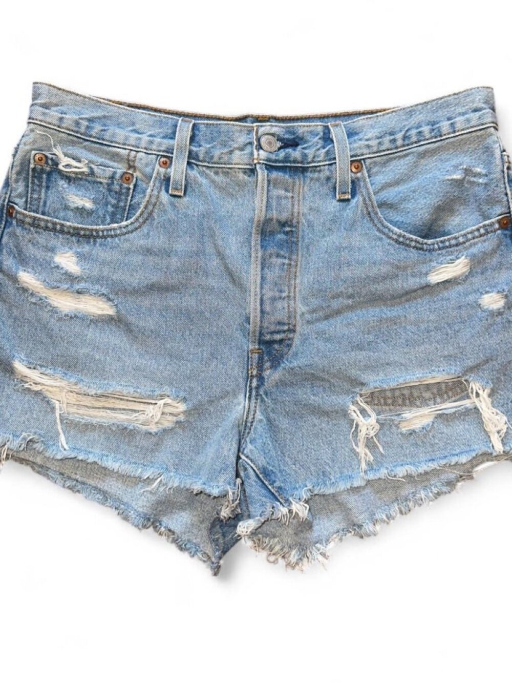 NWOT Levi’s Strauss & Co. 501 Jean Distressed Shorts